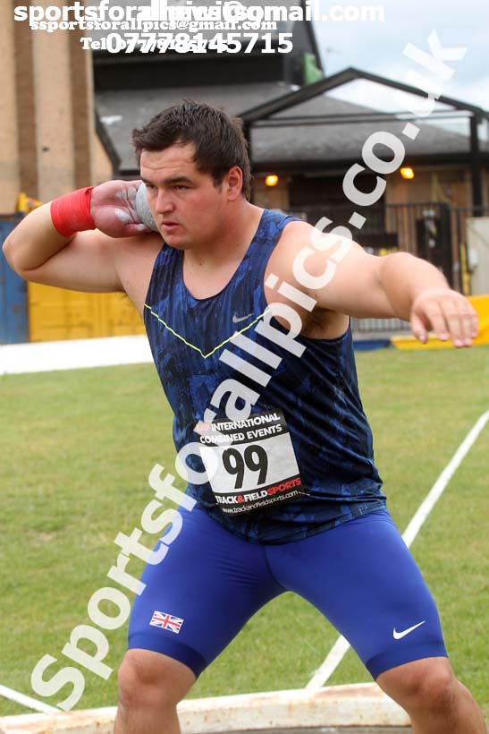 Invitation shot, EAP International Combined Events, Hexham, Northumberland. Photo: David T. Hewitson/Sports for All Pics